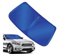 Copertura parasole per parabrezza - Protezione solare pieghevole per finestrino anteriore, parasole per auto resistente ai raggi UV, scudo termico riflettente, vestibilità universale, pannello anti-bl