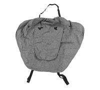 Copertura Parasole per Passeggino Neonato, UPF 50+ Carrozzina per Neonato Parasole Borsa Portaoggetti Impermeabile Vista Chiara per Tutto l'anno (Grigio)