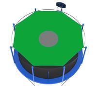 Copertura parasole per trampolino, a baldacchino per trampolini, protezione dal sole, trampolini per esterni, copertura per trampolino, parasole pieghevole, impermeabile, resistente agli strappi