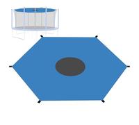Copertura parasole per trampolino, copertura per , protezione solare per trampolini, tettoia per trampolini per esterni sicuri, parco giochi in cortile, copertura parasole per trampolini |