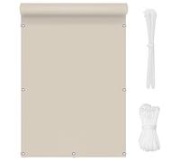 Copertura parasole resistente alle intemperie, 1,4 x 10 m, facile da pulire, con occhielli e lacci in nylon, ideale per attività all'aperto