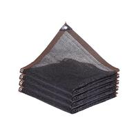 Copertura parasole resistente anti-UV, 3 m x 5 m, 4550%, colore nero, per esterni, facile da installare, ideale per giardini, ponti, cortili e patii