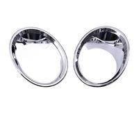 Copertura Paraurti Fendinebbia Compatibile Con BMW Per X1 F48 2016 2017 2 Pezzi Cromati Anteriori Fendinebbia Copertura Lampada Trim Accessori Auto Griglia Fendinebbia(Silver)