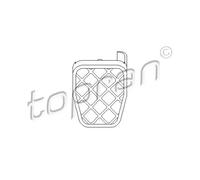 Copertura pedale acceleratore 112 247 TOPRAN per VW SKODA AUDI SEAT