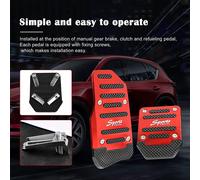 Copertura Pedale Freno E Pedale Acceleratore In Lega Di Alluminio Antiscivolo