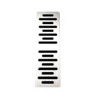 Copertura Pedale Per A4 A5 A6 S6 A7 A8 Q5 B6 B7 B8 C5 C6 Pedale acceleratore Poggiapiedi Pedale Piastra Copripedali Auto(4 Footrest 1pc)