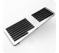 copertura pedali Acceleratore per auto, poggiapiedi, pedale freno, frizione, pastiglia per Mazda 2 3 6 BM GJ per CX-5 CX5 KE KF per CX-3 per CX-9 2012-2023 copertura Freno Pedale(LHD FootPedal Silver)