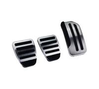 copertura pedali AT MT Custodia per pedali auto per Nissan Note E12 2014-2021 Copertura di protezione per pedale del freno a gas e frizione in acciaio inossidabile copertura Freno Pedale(MT)