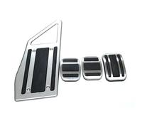 copertura pedali Copripedale acceleratore freno carburante gas per Peugeot 3008 5008 GT 2017 2018 2019 Copripedali copertura Freno Pedale(MT 4piece)