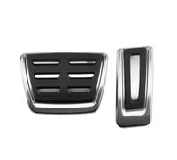 Copertura Pedali Copripedali Acciaio Inossidabile Per VW Per Golf 7 8 GTi MK7 Per Polo A05 Per Passat B8 Skoda Kodiaq Rapid Octavia 5E 5F A7 2014-2023(AT Without Rest)