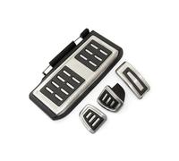 Copertura Pedali Copripedali Acciaio Inossidabile Per VW Per Golf 7 8 GTi MK7 Per Polo A05 Per Passat B8 Skoda Kodiaq Rapid Octavia 5E 5F A7 2014-2023(MT With Rest)