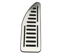 copertura pedali Copripedali auto per Ford Fiesta MK7 2009 2010 2011-2015 Ecosport 2012-2017 Acceleratore Gas Pedals Pads Alluminio copertura Freno Pedale(Rest)