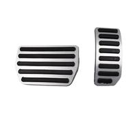 copertura pedali Copripedali freno a gas in lega di alluminio AT per VOLVO XC60 XC70 S60 S80 V60 V70 2009-2017 copertura Freno Pedale(For S80-GasBrake(2piece))
