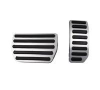 copertura pedali Copripedali freno a gas in lega di alluminio AT per VOLVO XC60 XC70 S60 S80 V60 V70 2009-2017 copertura Freno Pedale(For XC60-GasBrake(2piece))
