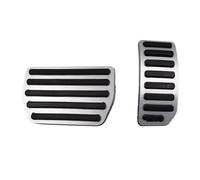 copertura pedali Copripedali freno a gas in lega di alluminio AT per VOLVO XC60 XC70 S60 S80 V60 V70 2009-2017 copertura Freno Pedale(For S60-GasBrake(2piece))