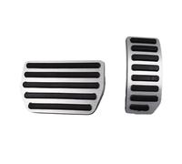copertura pedali Copripedali freno a gas in lega di alluminio AT per VOLVO XC60 XC70 S60 S80 V60 V70 2009-2017 copertura Freno Pedale(For XC70-GasBrake(2piece))