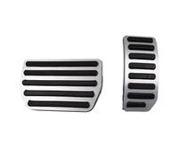 copertura pedali Copripedali freno a gas in lega di alluminio AT per VOLVO XC60 XC70 S60 S80 V60 V70 2009-2017 copertura Freno Pedale(For V70-GasBrake(2piece))