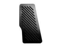 copertura pedali Copripedali in alluminio per auto Copripedali freno carburante Piastra copripedali per Toyota per Camry 70 V70 2018-2022 copertura Freno Pedale(Footrest Black)