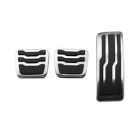 Copertura Pedali Copripedali per auto per Ford per Everest per Ranger 2016-2024 pedali freno gas carburante cuscinetti acciaio inossidabile accessori(MT)