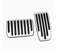copertura pedali Pedale acceleratore freno in alluminio Copri pedale per Tesla per modello 3 per modello Y 2017 2018 2019 2020 2021 2022 copertura Freno Pedale(Silver)