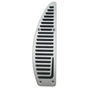 copertura pedali Pedale del freno dell'acceleratore in lega di alluminio per Volvo S40 V40 C30 AT Piastra antiscivolo per lo styling copertura Freno Pedale(1 piece)