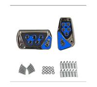 Copertura Pedali Pedali Da Corsa Universali Per Auto Pedali Freno Automatici Manuali Universali Kit Di Cuscinetti Per Pedali Strumenti Antiscivolo(Automatic Blue Set)