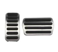 copertura pedali Pedali per auto Acceleratore Carburante Gas Freno Pedale Pad Copertura Antiscivolo Per Volvo V40 V50 C30 C70 S40 2013-2018 copertura Freno Pedale(AT pedal)