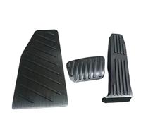copertura pedali Pedali per auto in lega di alluminio antiscivolo, poggiapiedi freno carburante, copripedali per Lexus RX350h RX450h RX500h 2023 copertura Freno Pedale(23RX 3piece Black)