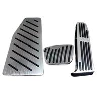 copertura pedali Pedali per auto in lega di alluminio antiscivolo, poggiapiedi freno carburante, copripedali per Lexus RX350h RX450h RX500h 2023 copertura Freno Pedale(23RX 3piece)