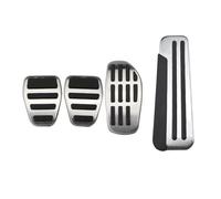 copertura pedali Pedali per auto per Captur, poggiapiedi per auto, set di copripedali, pedale del freno copertura Freno Pedale(4piece)