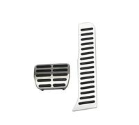 copertura pedali Pedali per auto per VW per Golf per Touran 1T 2003 2004 2005 2006 2007~2015 Copripedale per auto in lega di alluminio Poggiapiedi Pedale freno copertura Freno Pedale(2piece)