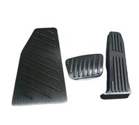 copertura pedali Per Lexus RX350h RX450h RX500h 2023 Pedali per auto in lega di alluminio antiscivolo Poggiapiedi freno carburante Copripedali copertura Freno Pedale(For 23RX 3piece Black)