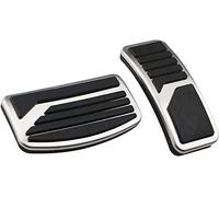 Copertura Pedali Per Mitsubishi ASX Lancer EX Outlander Eclipse Cross Pajero Car Pedal Auto Clutch Brake Accelerator Foot Rest Pad Cover Automotive Interior(AT)