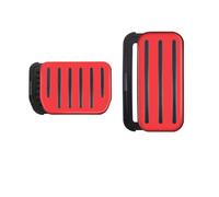 Copertura Pedali Per Tesla Per Model 3 Per Highland 2024 Upgrade Copri Pedali Antiscivolo Acceleratore Freno Tappetini In Alluminio Accessori(Red)