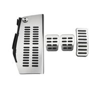 Copertura Pedali Per VW Per Polo Per VW Per Golf 4 Per Bora Beetle RSi GTI R32 Per A3 8l Poggiapiedi Pedale Morto Acciaio Inossidabile Seat(MT with REST)
