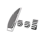 copertura pedali Poggiapiedi per auto Frizione Freno Gas Acceleratore Pedale per auto per VOLVO S40 V40 C30 MT Lega di alluminio copertura Freno Pedale(4 piece MT)