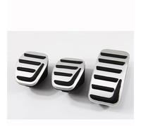 copertura pedali Poggiapiedi per auto Frizione Freno Gas Acceleratore Pedale per auto per VOLVO S40 V40 C30 MT Lega di alluminio copertura Freno Pedale(3 piece MT)