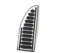 copertura pedali Set di pedali freno poggiapiedi copripedali per LINCOLN MKC 2013 2014 2015 2016 2017 2018 pedale freno pad auto pedale copertura Freno Pedale(Footrest 1piece)