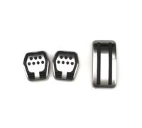 copertura pedali Set di pedali, pedali freno, poggiapiedi, copripedali per LINCOLN MKC 2013 2014 2015 2016 2017 2018 copertura Freno Pedale(A type MT 3piece)