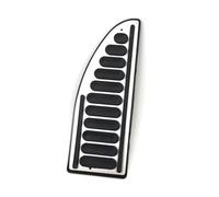 copertura pedali Set di pedali, pedali freno, poggiapiedi, copripedali per LINCOLN MKC 2013 2014 2015 2016 2017 2018 copertura Freno Pedale(Footrest 1piece)