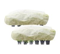 Copertura Per Aiuola Rialzata,2 Pezzi Copertura Protettiva Rettangolare Per Piante Con Cordino - Protezione Dal Gel Per Piante Da Esterno,Per Serra Giardino Inverno Paesaggio Portico Cortile Patio Bal