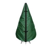 Copertura Per Albero Di Natale Copertura Impermeabile con Asta di Supporto | Borsa verticale per albero di Natale per Seminterrato, Soffitta, Garage, Decorazioni Natalizie, Feste, Verde H. Avevo paura