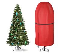 Copertura per albero di Natale resistente, custodia per albero di Natale | Copertura resistente per alberi artificiali,Custodia regolabile per albero di Natale, custodia antipolvere per protezione da