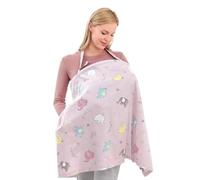 Copertura per allattamento - Mantella per allattamento, Scudo per la privacy | Mantello antiesposizione leggero in cotone traspirante 98x70 cm Accessorio multifunzionale per l'alimentazione del bambin