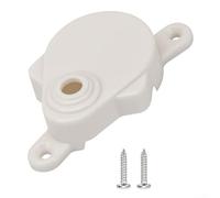 Copertura per alloggiamento motore FanTastic Fan 6010-05, ricambio bianco per ventola da soffitto per camper camper, scudo resistente alle intemperie con viti