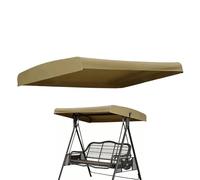 Copertura Per Altalena Da Esterno - Impermeabile Resistente Ai Raggi UV 190,5x120 Cm, Tetto Per Patio | Parte Superiore Della Tenda Da Giardino, , Mobili Da Giardino, Tettoia Di Ricambio