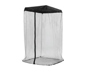 Copertura per altalena da esterno, pieghevole, a rete fine, impermeabile, resistente al sole, coprisedia, zanzariera, per viaggi, campeggio, giardino, patio, balcone, cortile, attività di relax