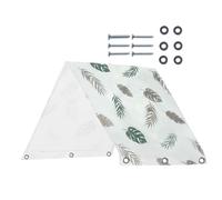 Copertura per altalena esterna, sostituzione del bastone da gioco - Swing Set TARP Sostituzione - Illuminazione di protezione UV facile istruzione, per gazebo e pergolati per vassoio