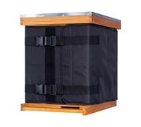 Copertura per alveare - Avvolgimento per apicoltura in tessuto Oxford resistente, coperta isolante antivento per protezione 'alveare, scaldavivande resistente alle intemperie | Per uso in fattoria