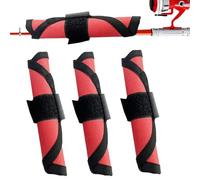 Copertura per ami da pesca, copertura per esche da pesca, 4 protezioni per esche da pesca, protezione antiforatura, accessori da pesca robusti e sicuri per l'anima, rosso, vedi descrizione, Vedi